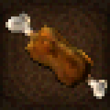 Icono de Pierna de Carne Gigante