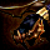 Icono de Diente de Sable Dorado